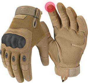 This image portrays Hard Knuckle Touchscreen Glove by Government Suppliers & Associates.