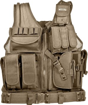 This image portrays BARSKA VX-200 Loaded Gear Tactical Vest by Government Suppliers & Associates.