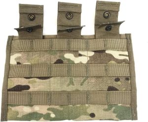 This image portrays MOLLE - 3 M16 Mag Side by Side Pouch by Government Suppliers & Associates.