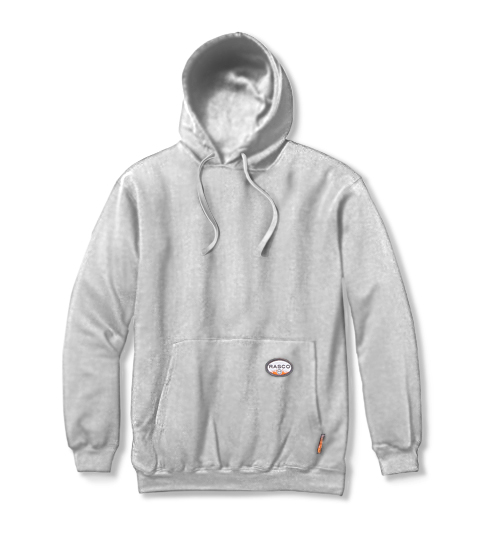 This image portrays Fire Retardant Fleece Pull-Over Hooded Sweatshirt by Government Suppliers & Associates.