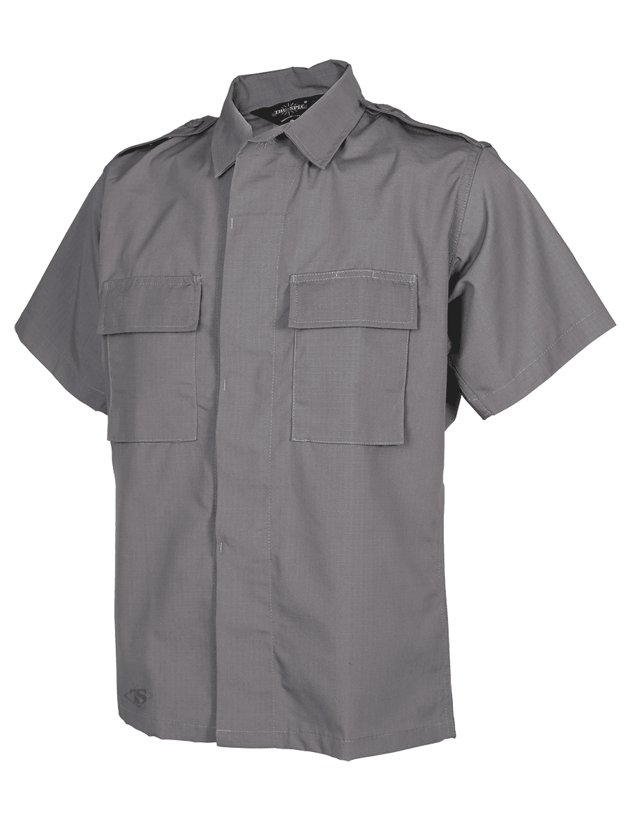 This image portrays BDU 2 Pocket Short Sleeve Shirt by Government Suppliers & Associates.