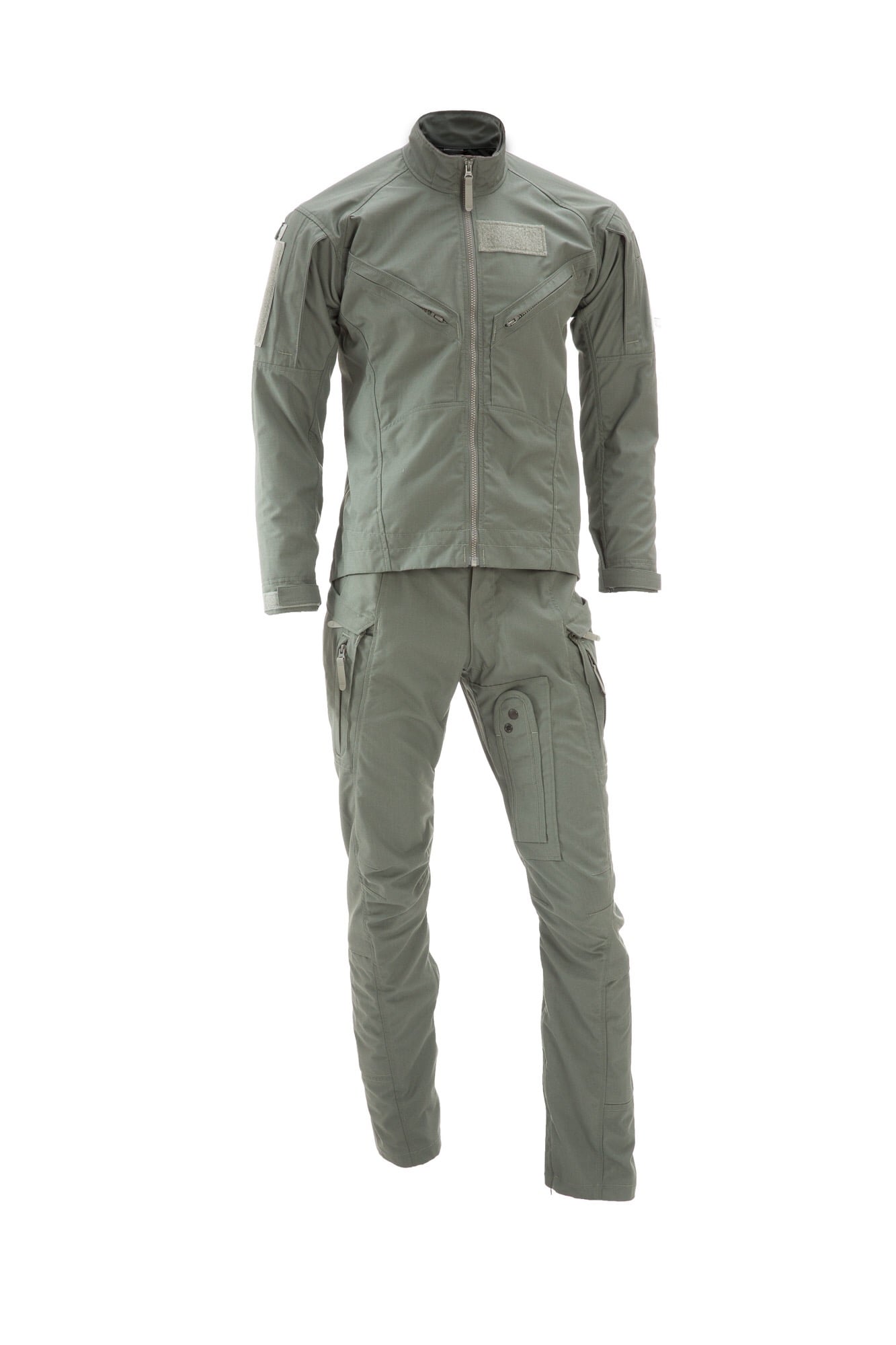This image portrays 2 Piece Flight Suit - Coat and Trouser Set by Government Suppliers & Associates.