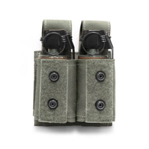 This image portrays A.L.I.C.E. LCII Double 40mm Grenade Pouch by Government Suppliers & Associates.
