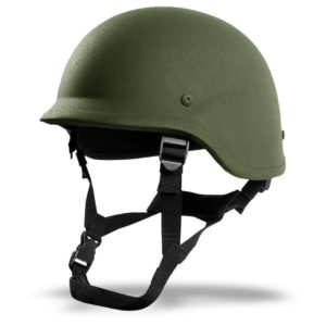 This image portrays PASGT Ballistic and Fragmentation Helmet by Government Suppliers & Associates.