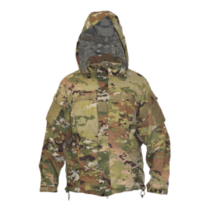 This image portrays OCP ECWCS Softshell Parka - Gen III Level 5 by Government Suppliers & Associates.