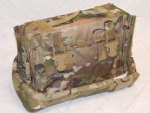 This image portrays MOLLE 300 Round 7.62 Linked Ammo Pouch by Government Suppliers & Associates.