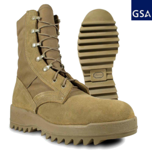 This image portrays McRae Hot Weather Desert Boot with Ripple Outsole by Government Suppliers & Associates.
