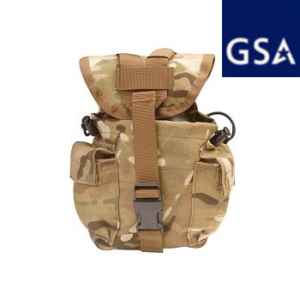 This image portrays MOLLE - 1 Quart Canteen and Utility Pouch by Government Suppliers & Associates.