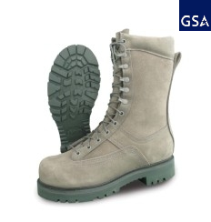 This image portrays Hoffman 10" Insulated Sage Powerline Boot by Government Suppliers & Associates.