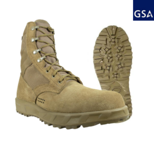 This image portrays McRae T2 Ultra Light Weight Hot Weather Combat Boot by Government Suppliers & Associates.