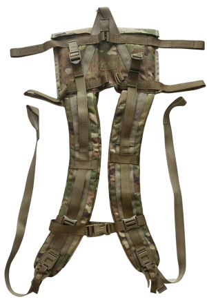 This image portrays MOLLE Large Rucksack Shoulder Straps by Government Suppliers & Associates.